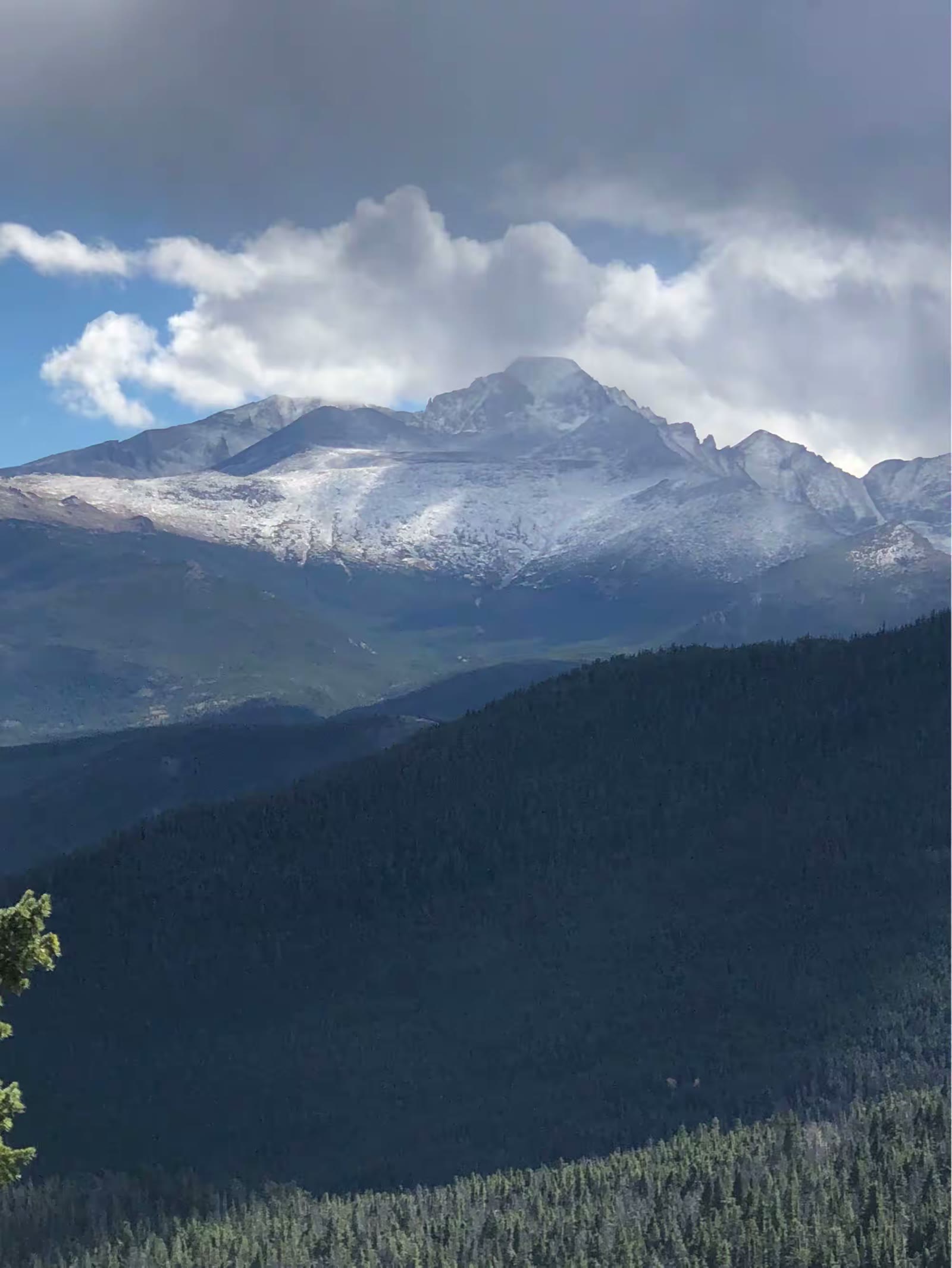 Longs Peak : 海拔14,255英尺(4,346米)
