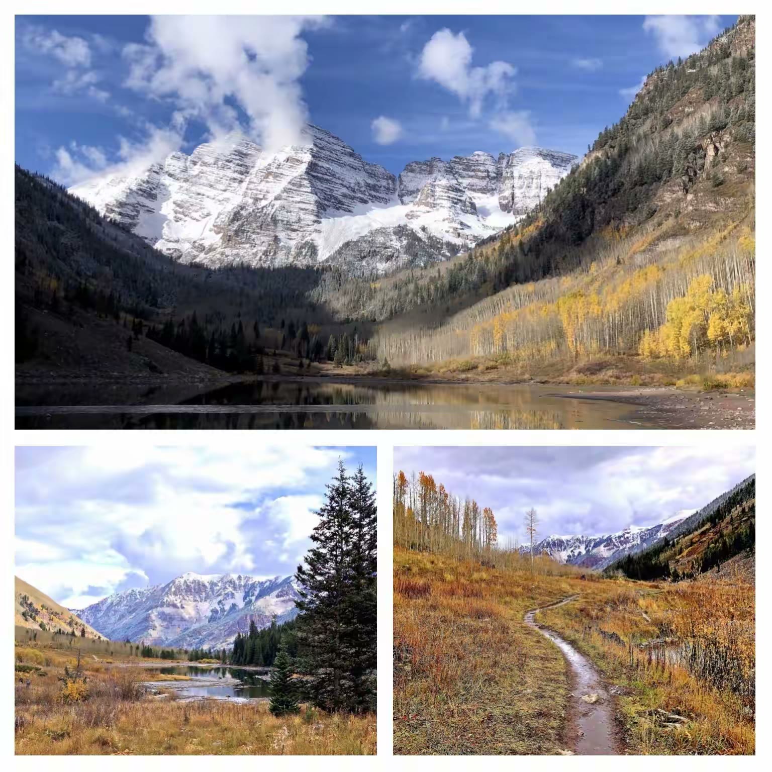 科罗拉多州秋之行（七）Maroon Bells and Maroon Lake
