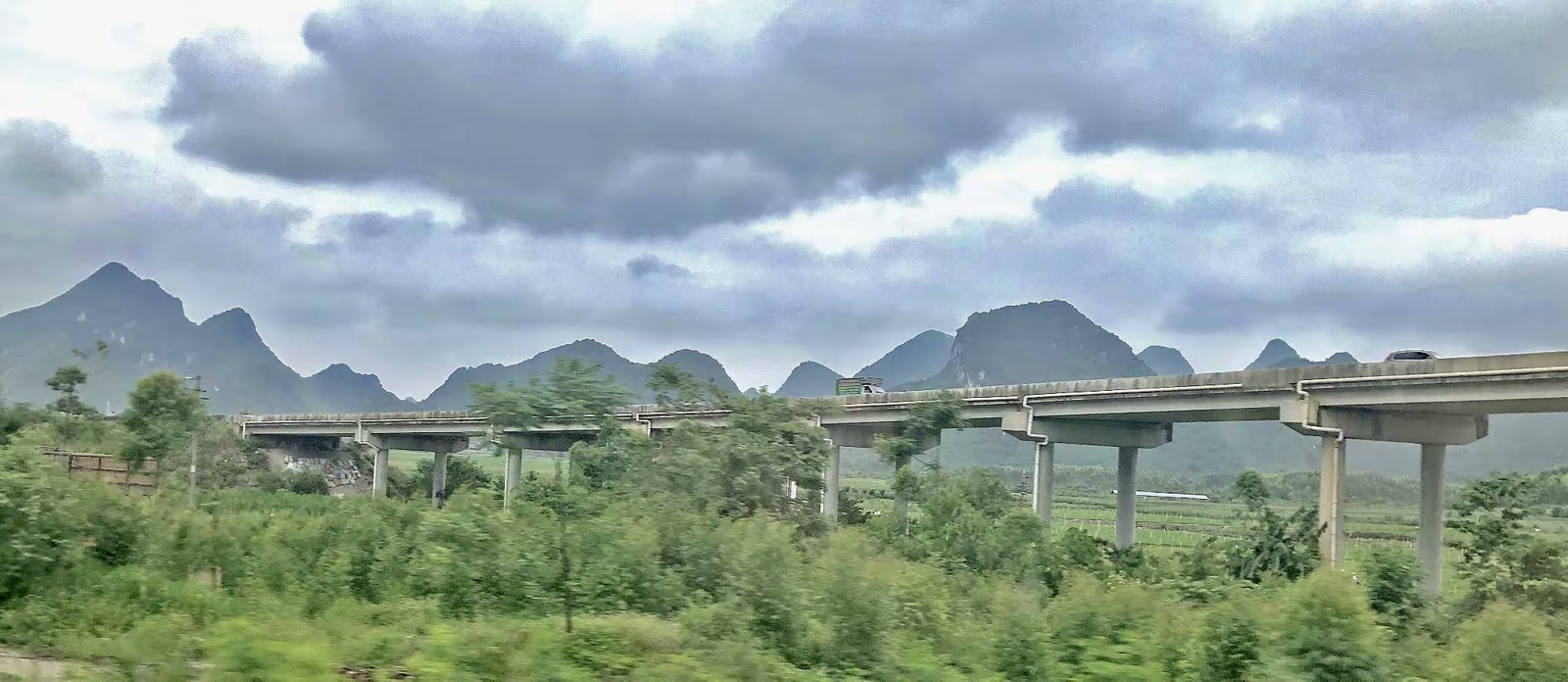 广西铁路沿途风光