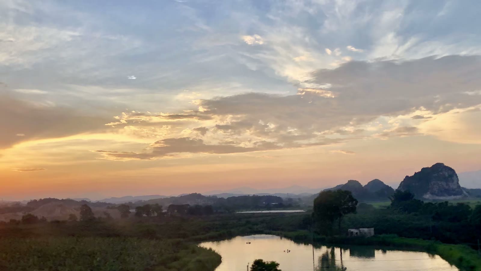 广西铁路沿途风光