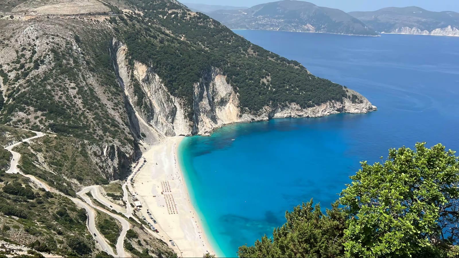 Myrtos Beach右侧观景台