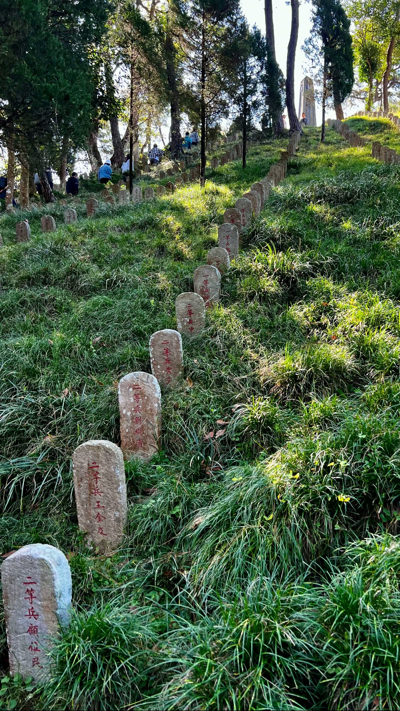 腾冲国殇墓园一瞥