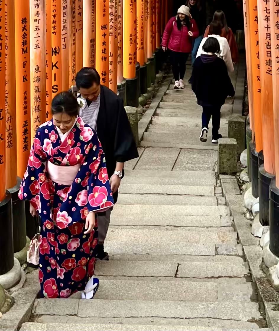 日本和服街头秀
