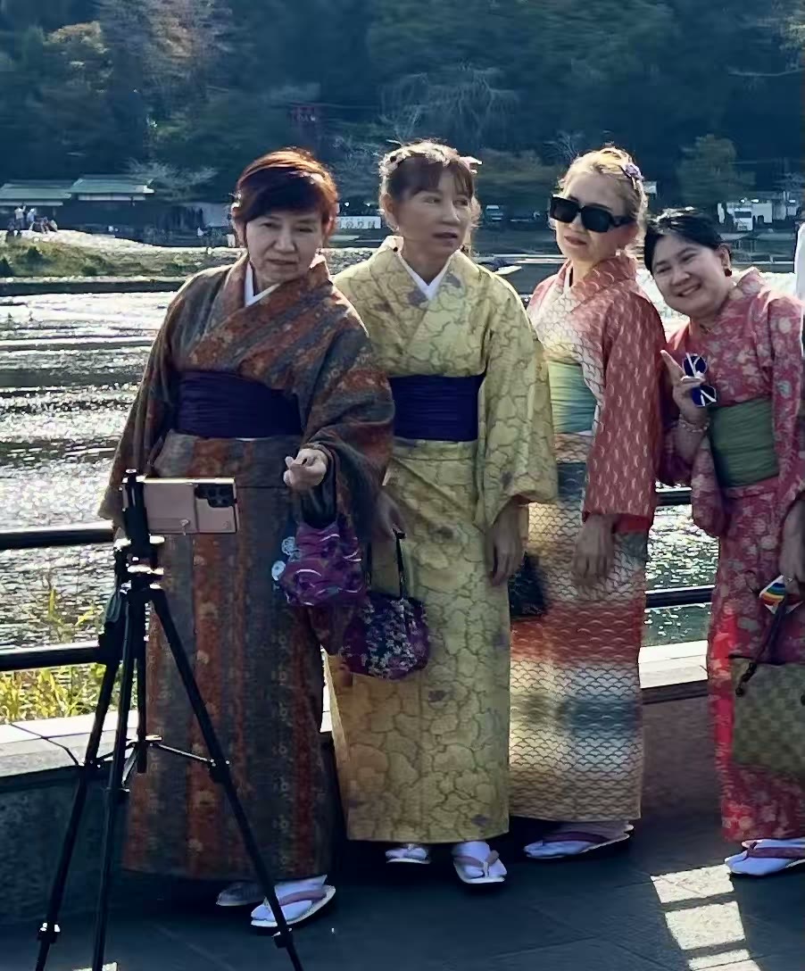 日本和服街头秀