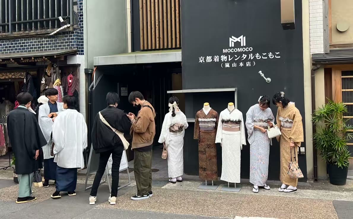 日本和服街头秀