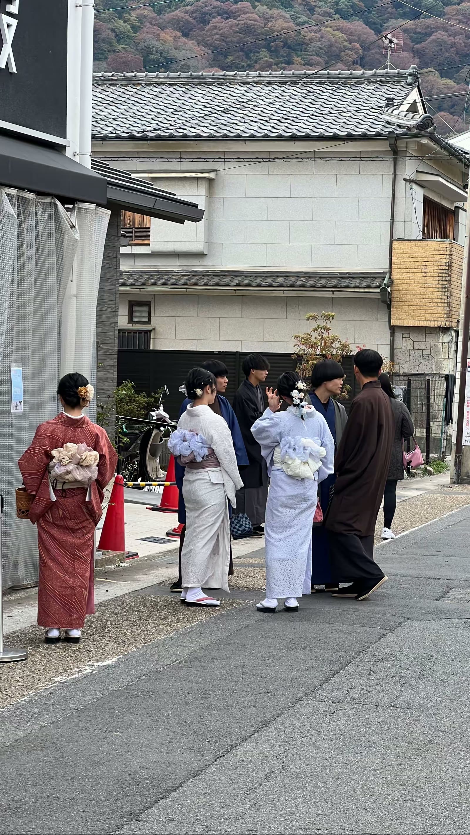 日本和服街头秀