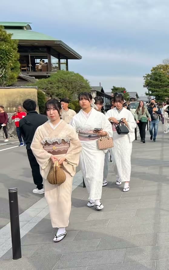 日本和服街头秀