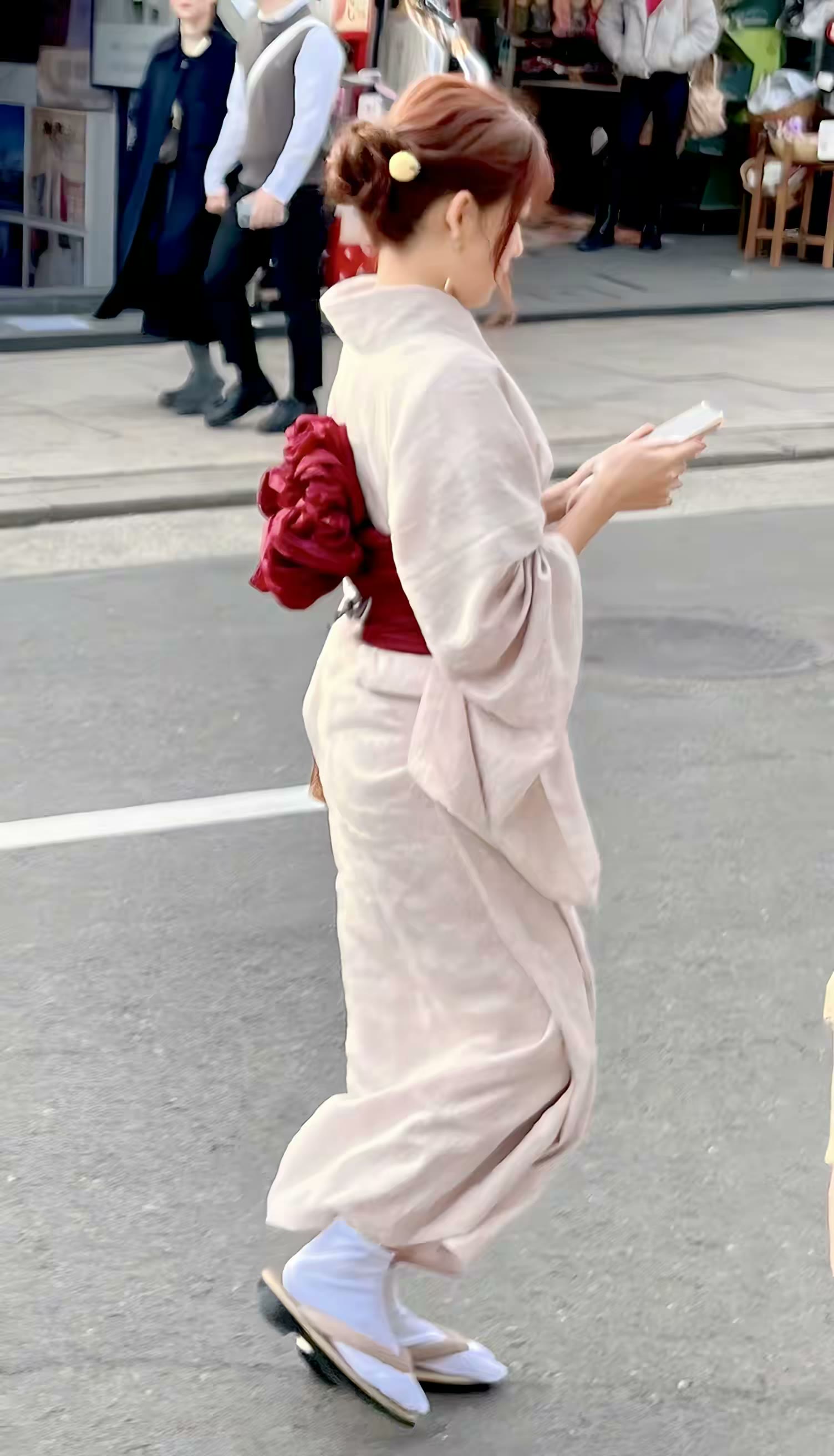 日本和服街头秀