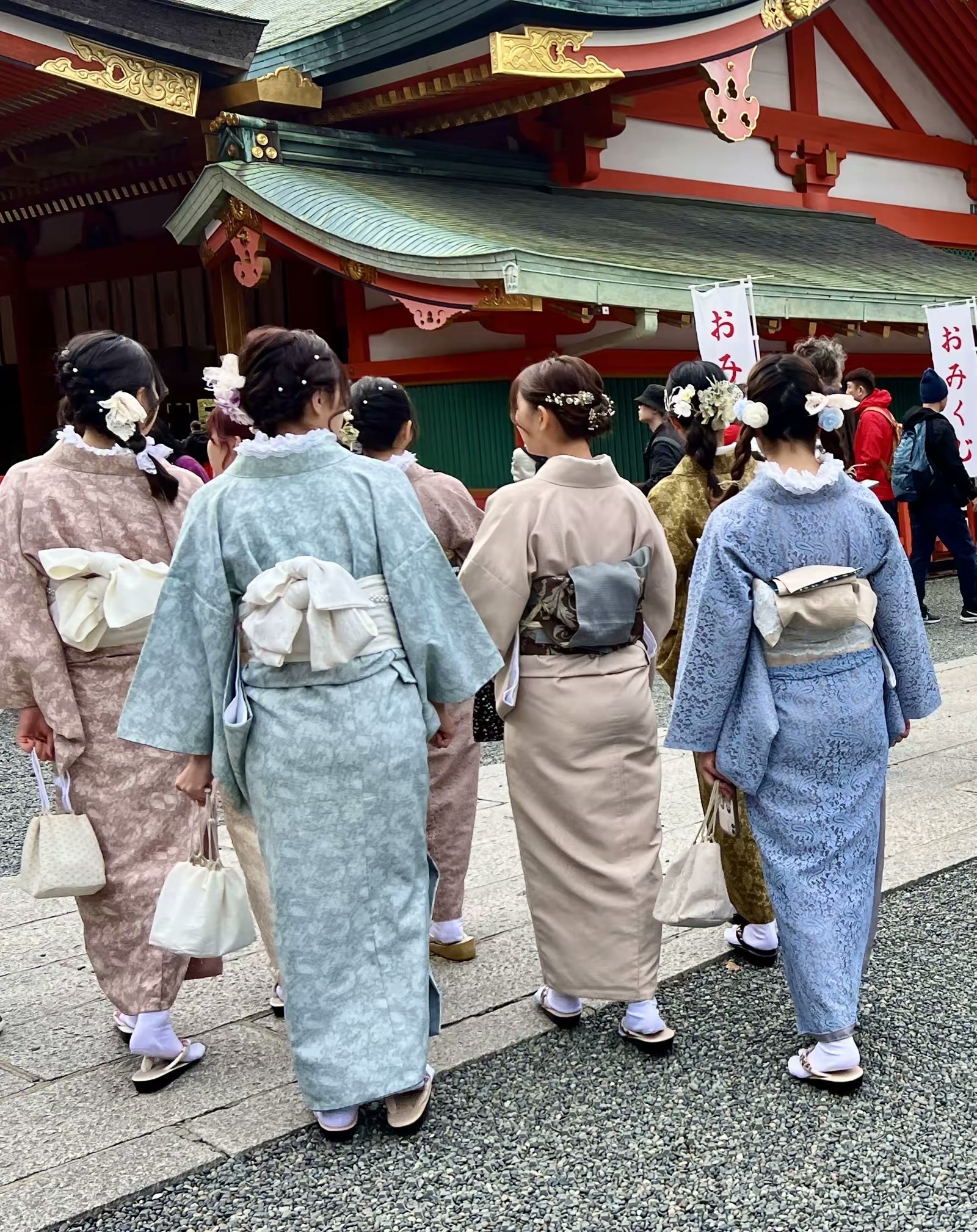 日本和服街头秀