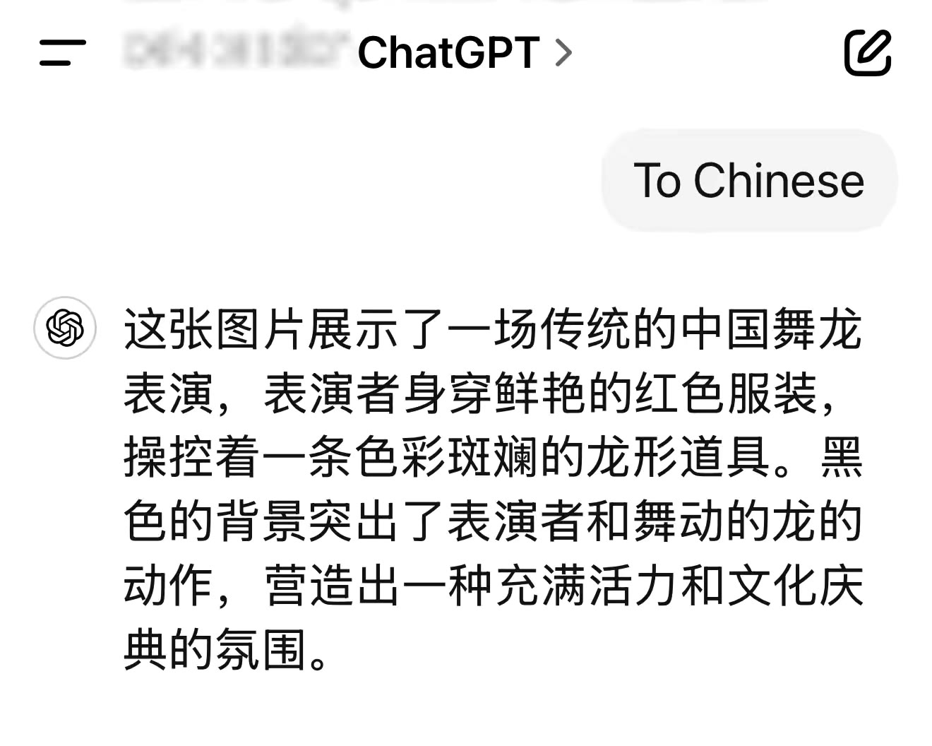 AI点评照片《春晚舞龙》