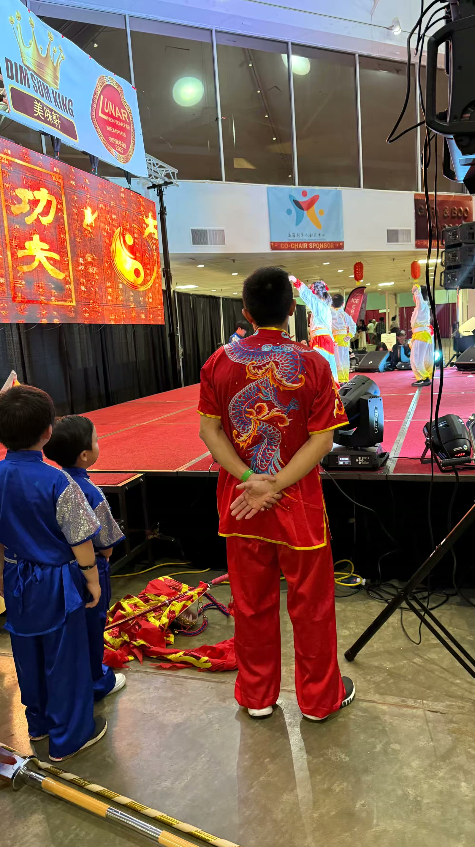 新年庙会舞台花絮