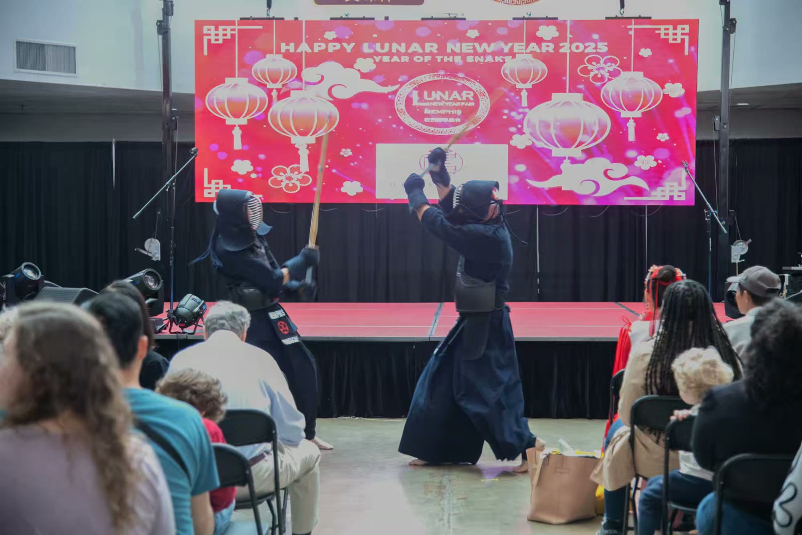 新年庙会舞台花絮