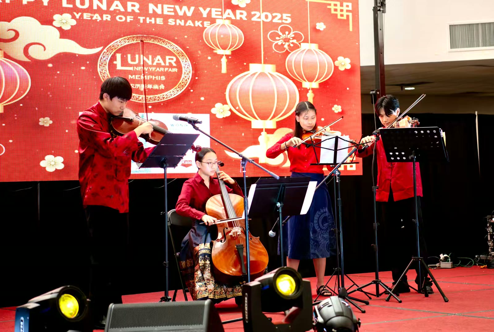 新年庙会舞台花絮
