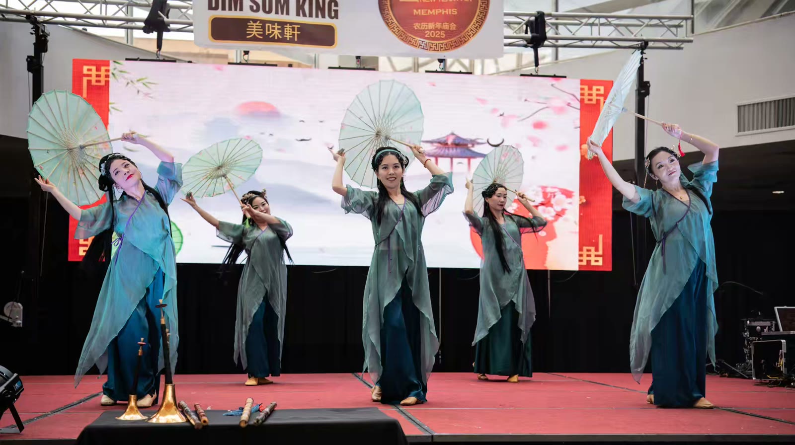 新年庙会舞台花絮