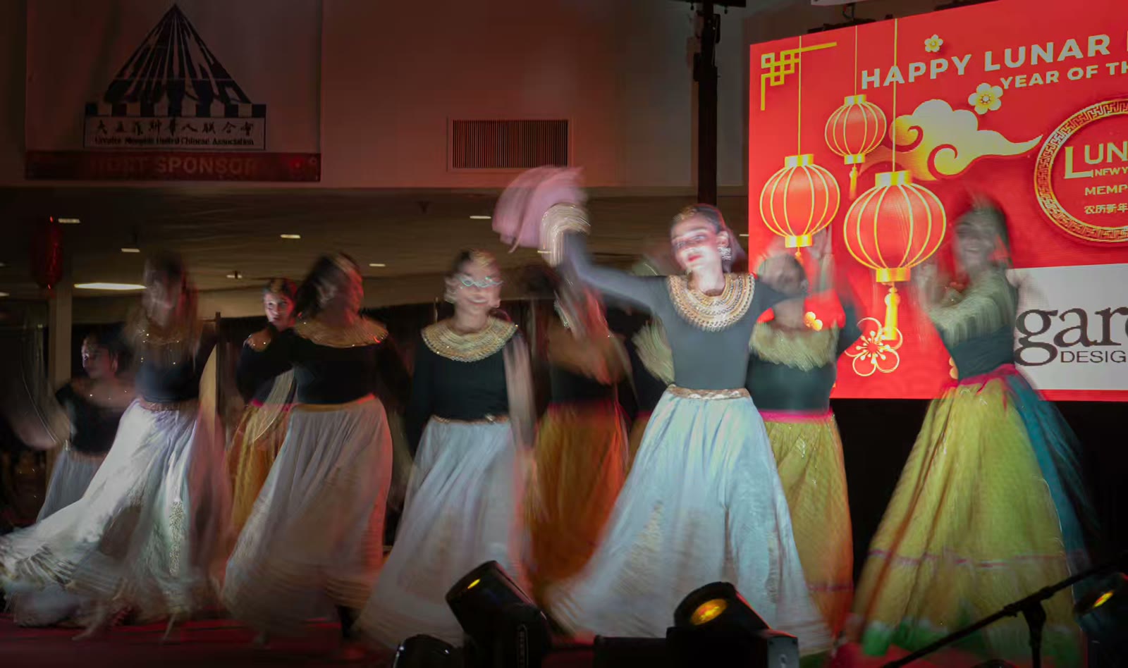 新年庙会舞台花絮