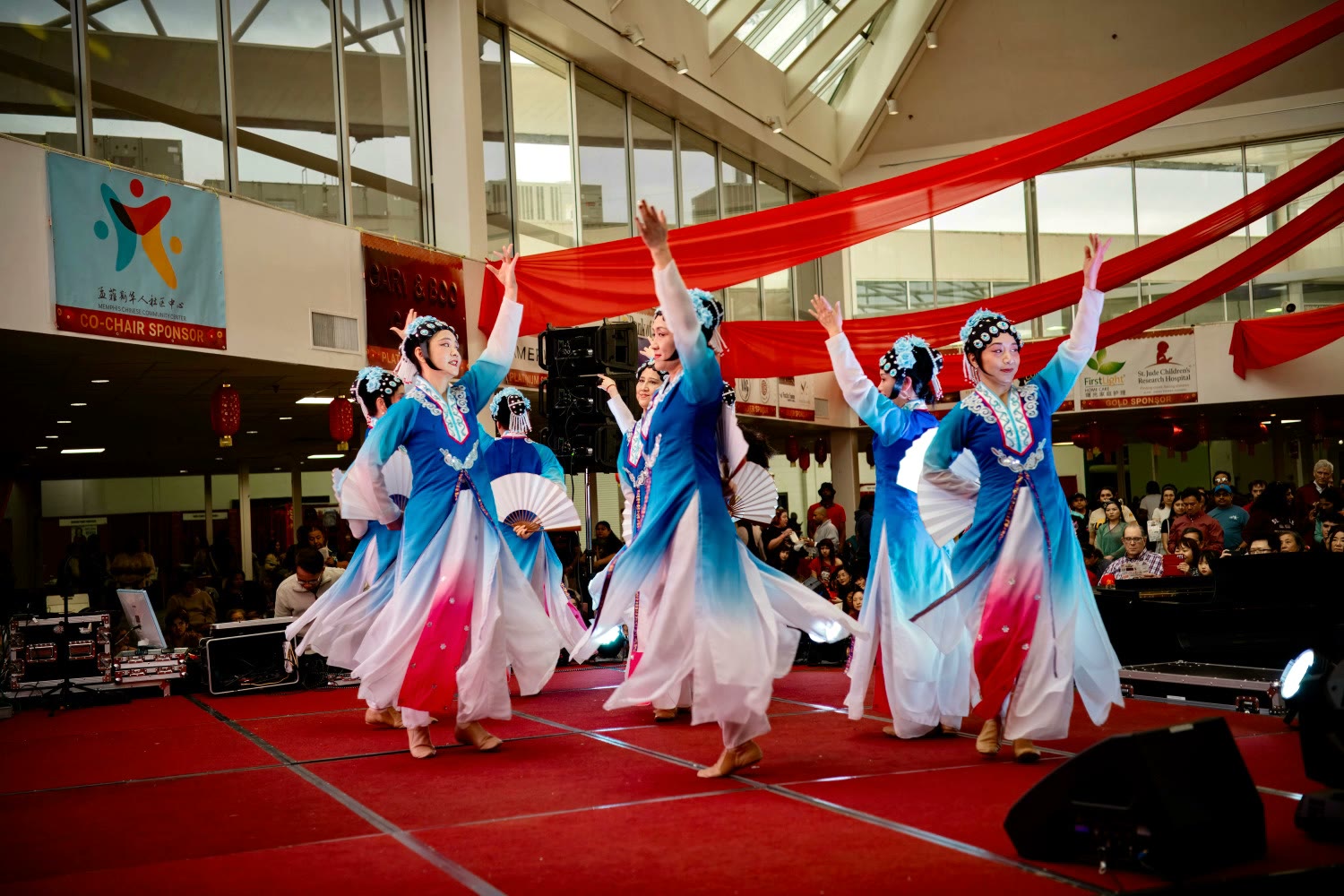 新年庙会舞台花絮