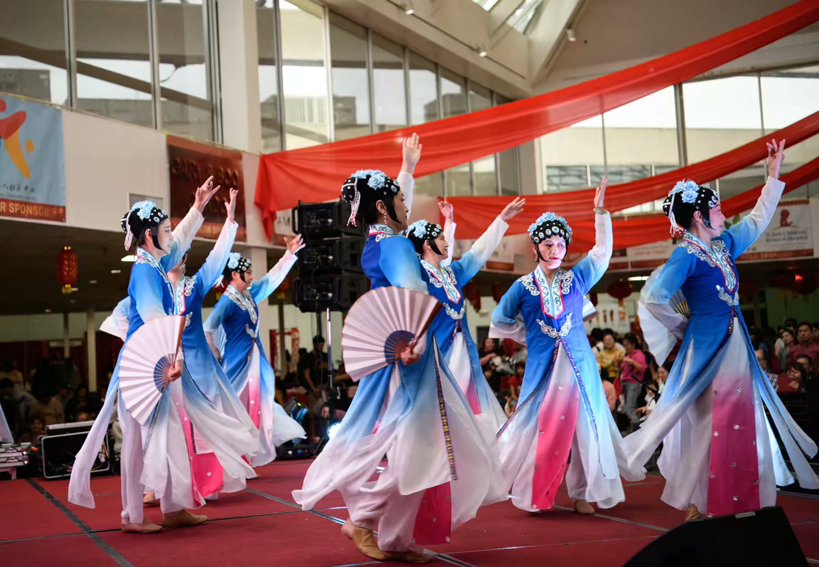 新年庙会舞台花絮