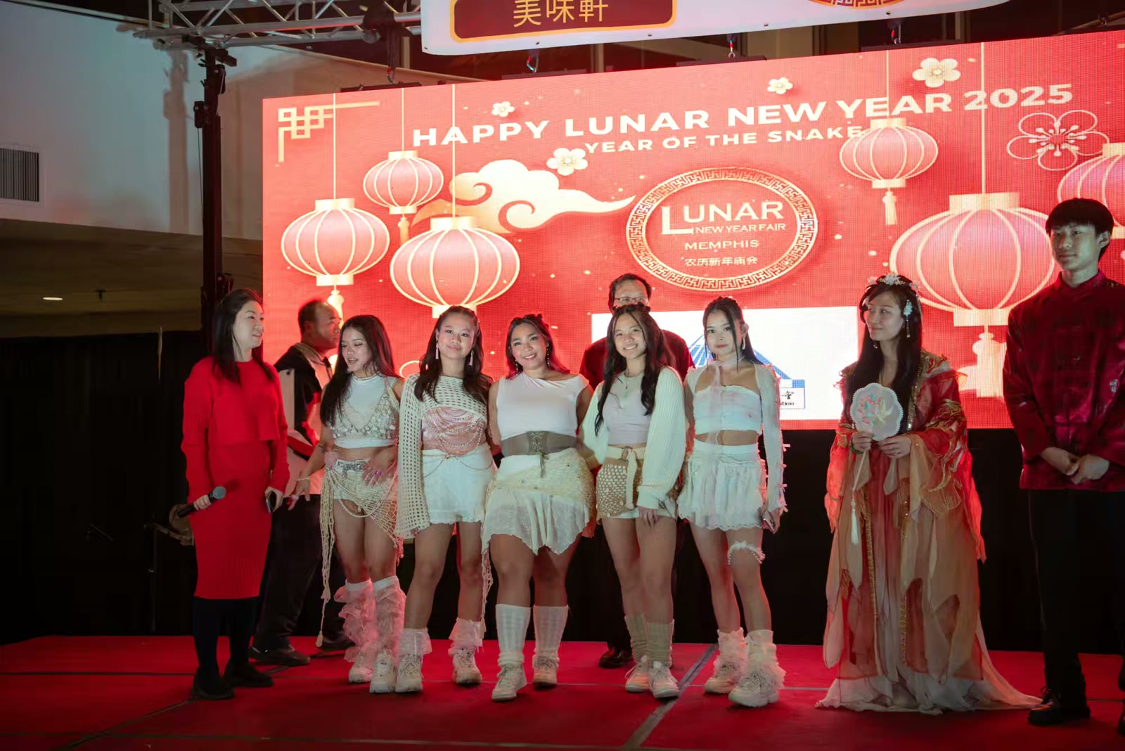 新年庙会舞台花絮