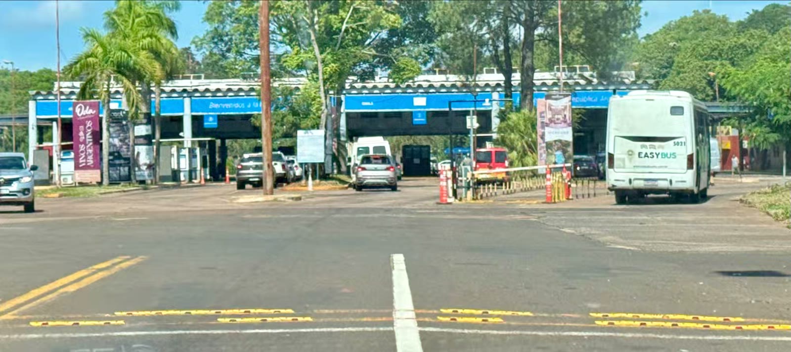 阿根廷边境口岸。
