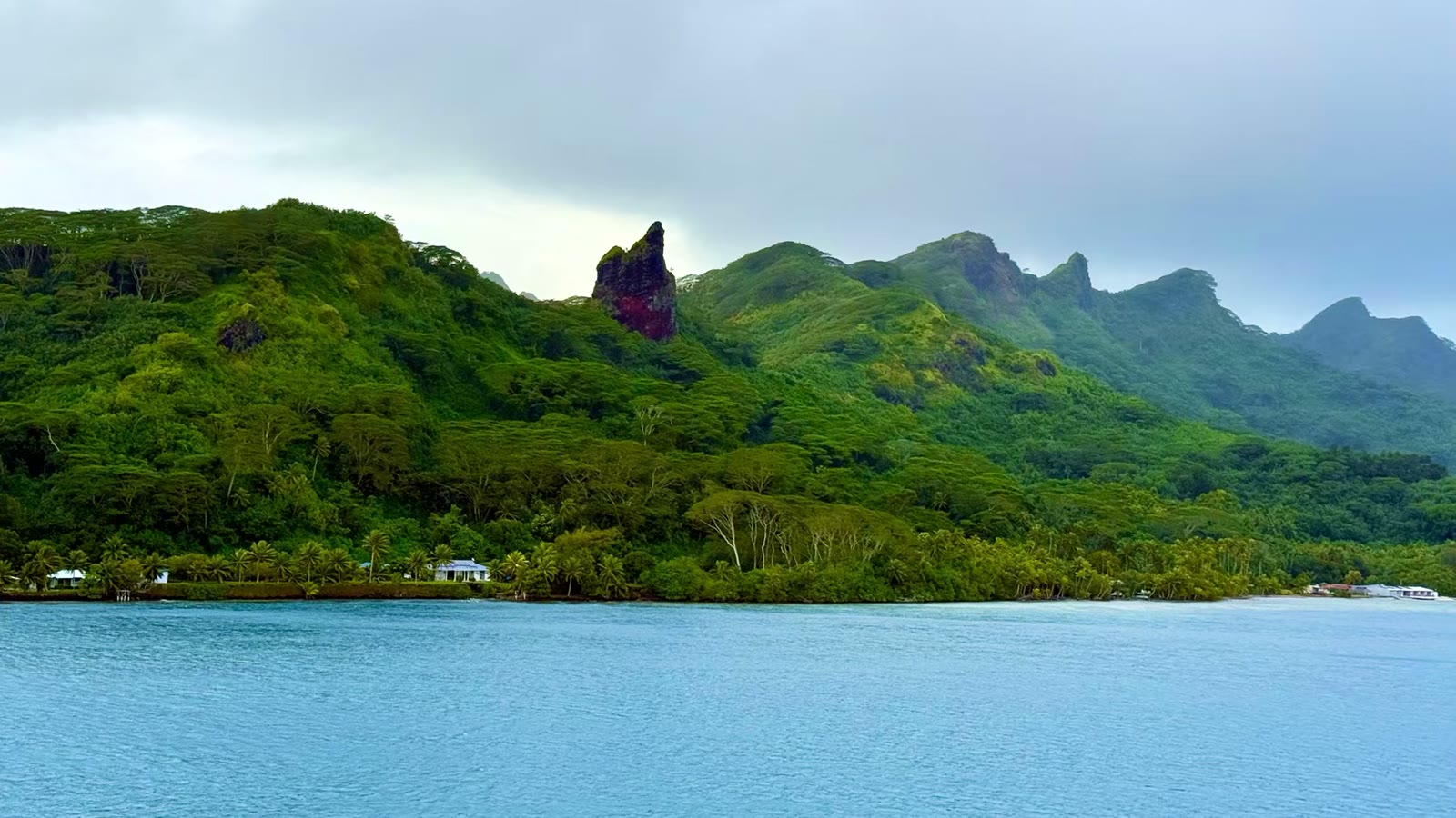 第二天:胡阿希内岛(Huahine)