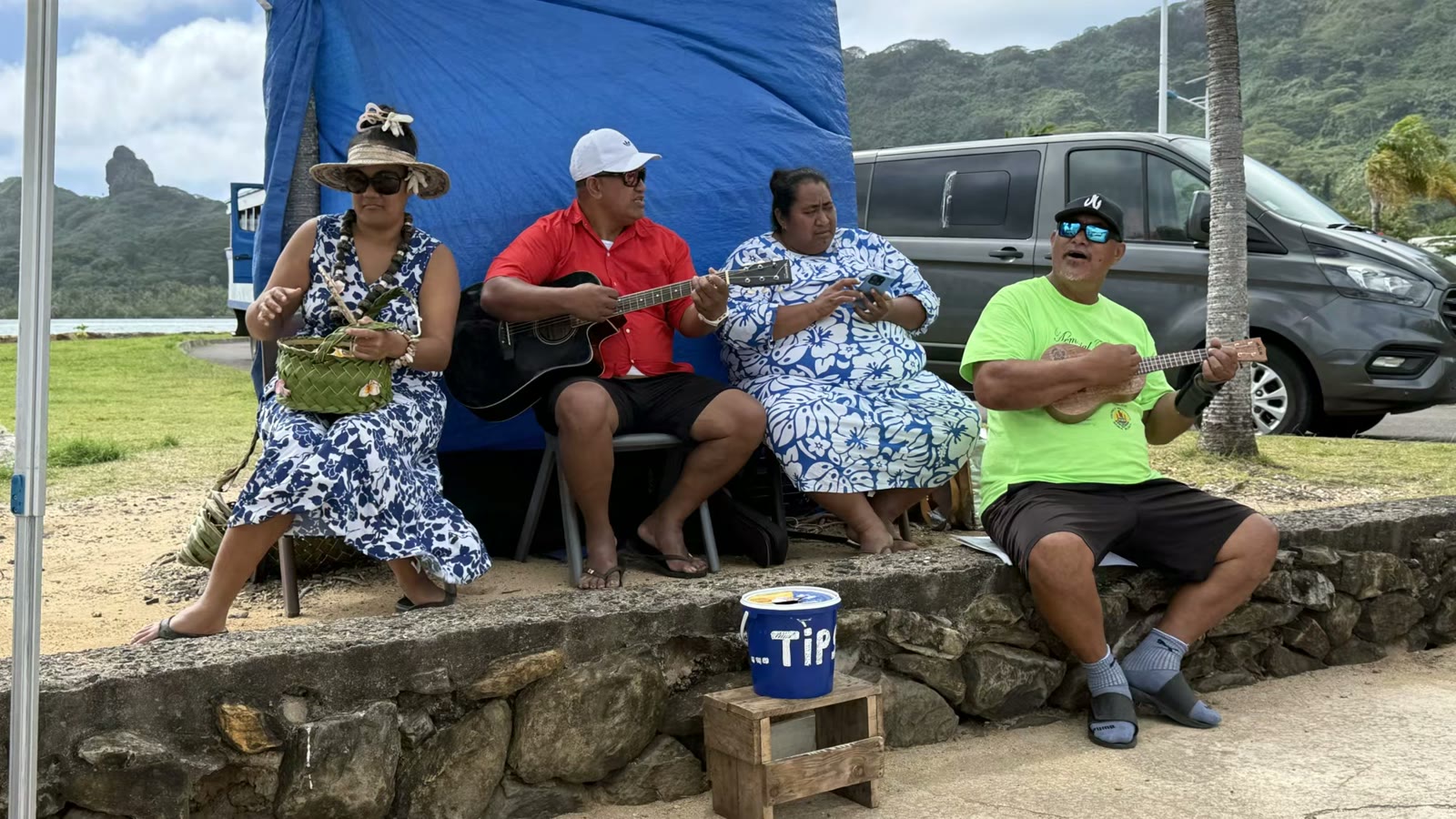 第二天:胡阿希内岛(Huahine)