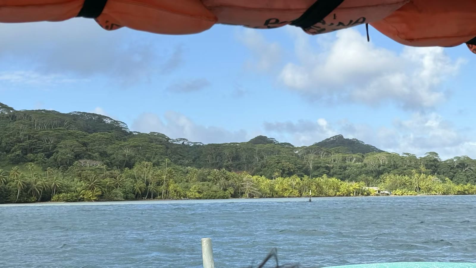 第二天:胡阿希内岛(Huahine)