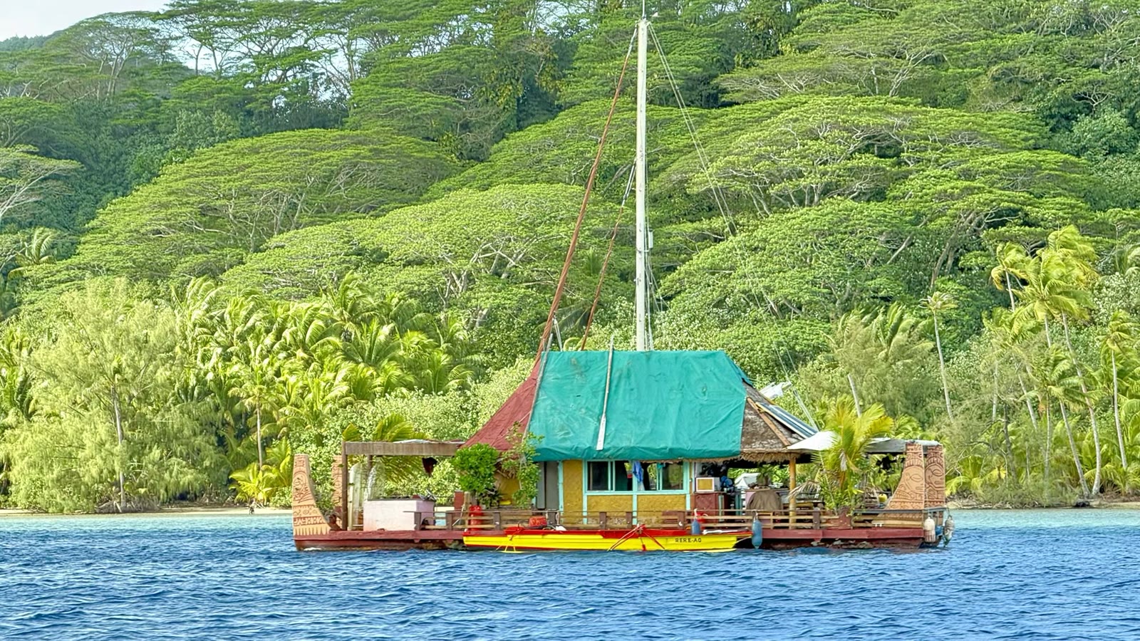 第二天:胡阿希内岛(Huahine)