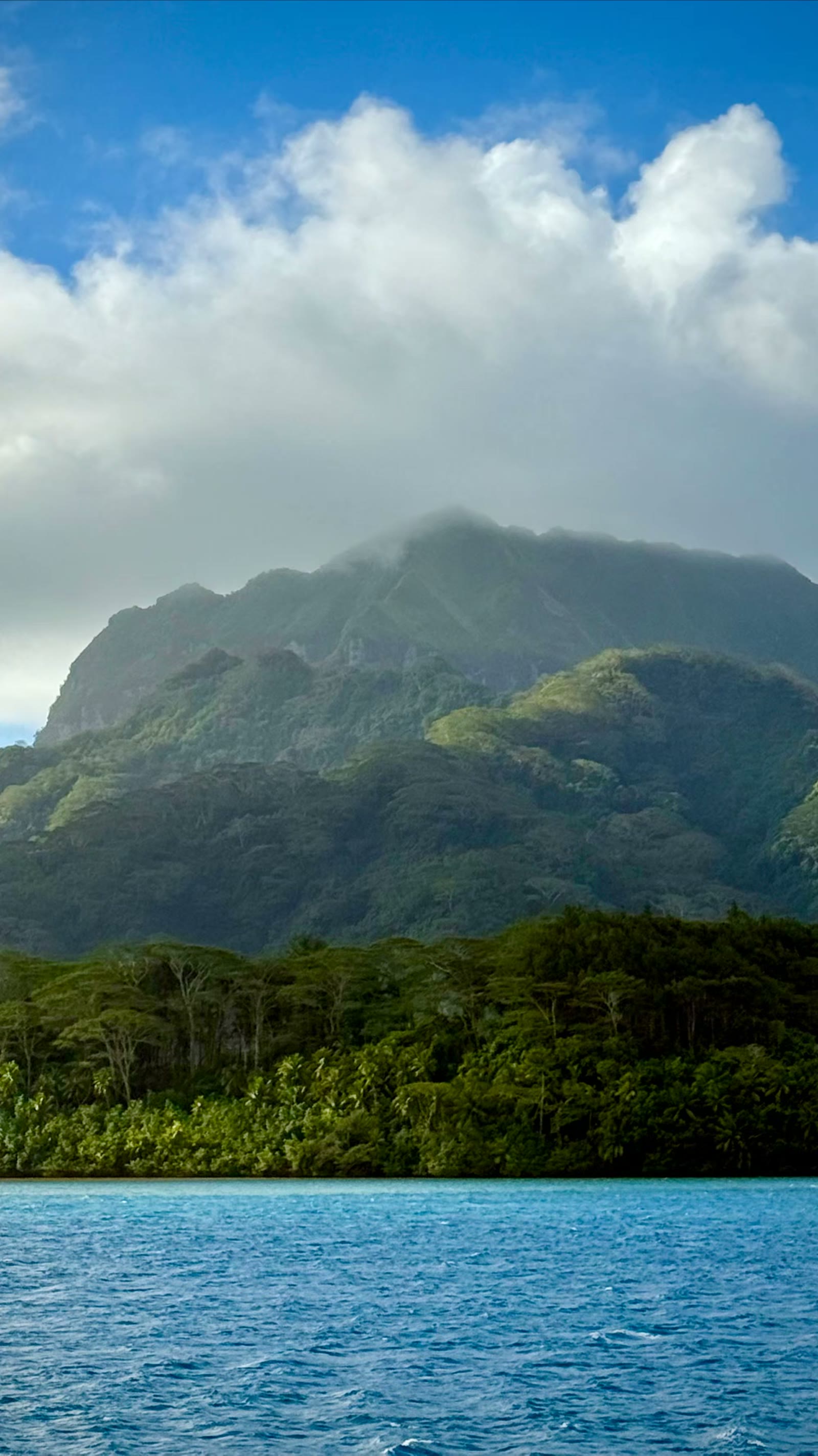 第二天:胡阿希内岛(Huahine)