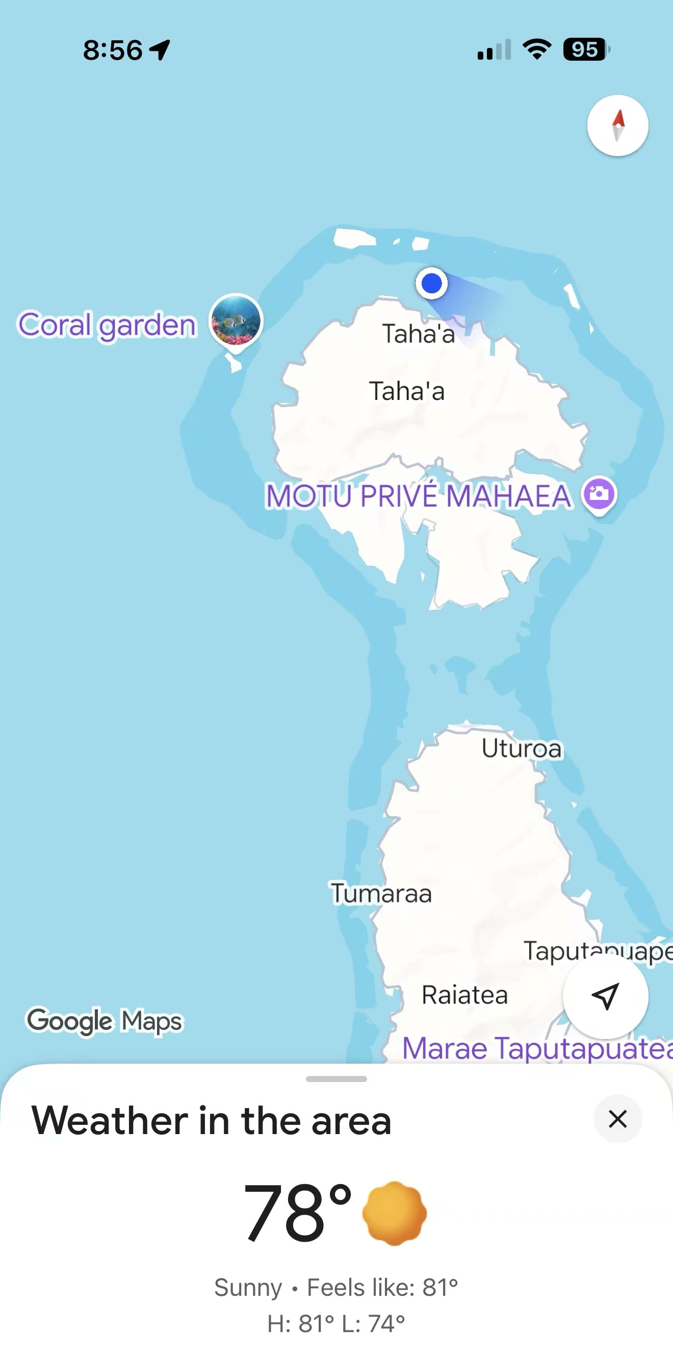 第四天：玛哈纳岛（Motu Mahana）